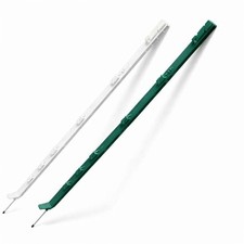 Electric Fence Poly Posts 1M X40 (White or Green Fencing Stake Plastic 1 Metre)