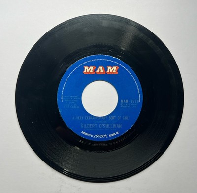 Get Down / A Very Extraordinary Sort Of Girl - Gilbert O'Sullivan 45 RPM Vinyl