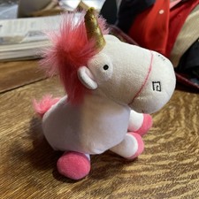 Ty Fluffy the Unicorn Despicable Me 3 Plush Stuffed Animal Toy 7" No Tag