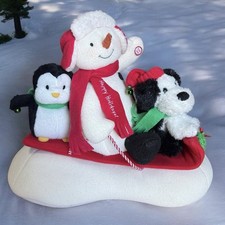 2007 Hallmark Jingle Pals "Snow What Fun Sledders" Plush Collectible