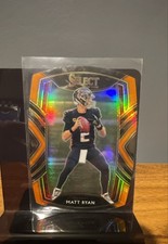 2020 Panini Select - Club Level Matt Ryan #211 Orange Prizm Die-Cut