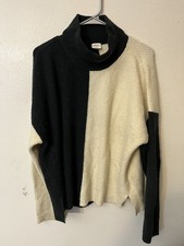 Abercrombie  Fitch Color Block Wool Blend Pullover Sweater Size Large