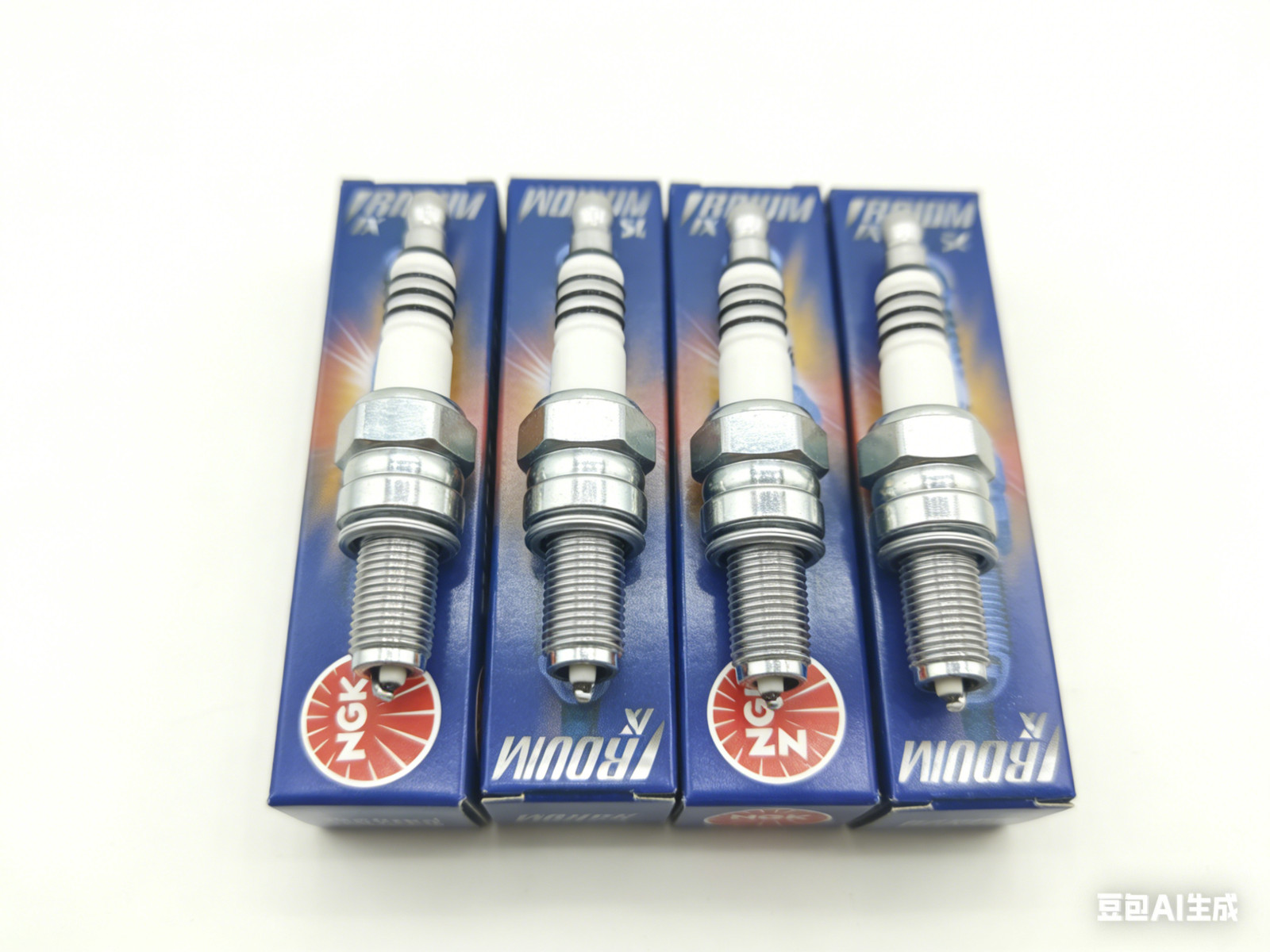 4Pcs For Kawasaki KX250F KX450F KX 250F 450F NGK Laser Iridium Spark Plug CR8EIX