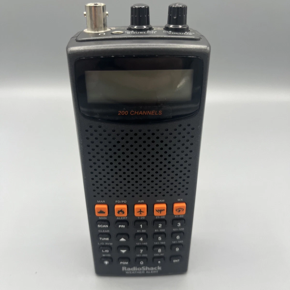 Scanner Radio Portable RadioShack Pro-76 - 200 Canaux - Bande Météo - Analogique