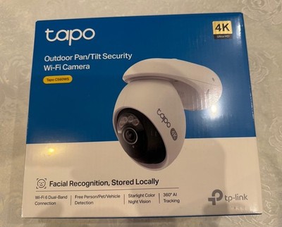 Tapo C560WS 4K 360° Wlan-Überwachungskamera Für Außen, Wi-Fi 6 Dual-Band, Farbna