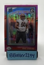 2024 Donruss Optic Kris Jenkins Pink Holo Prizm Rated Rookie Card RC. rookie card picture