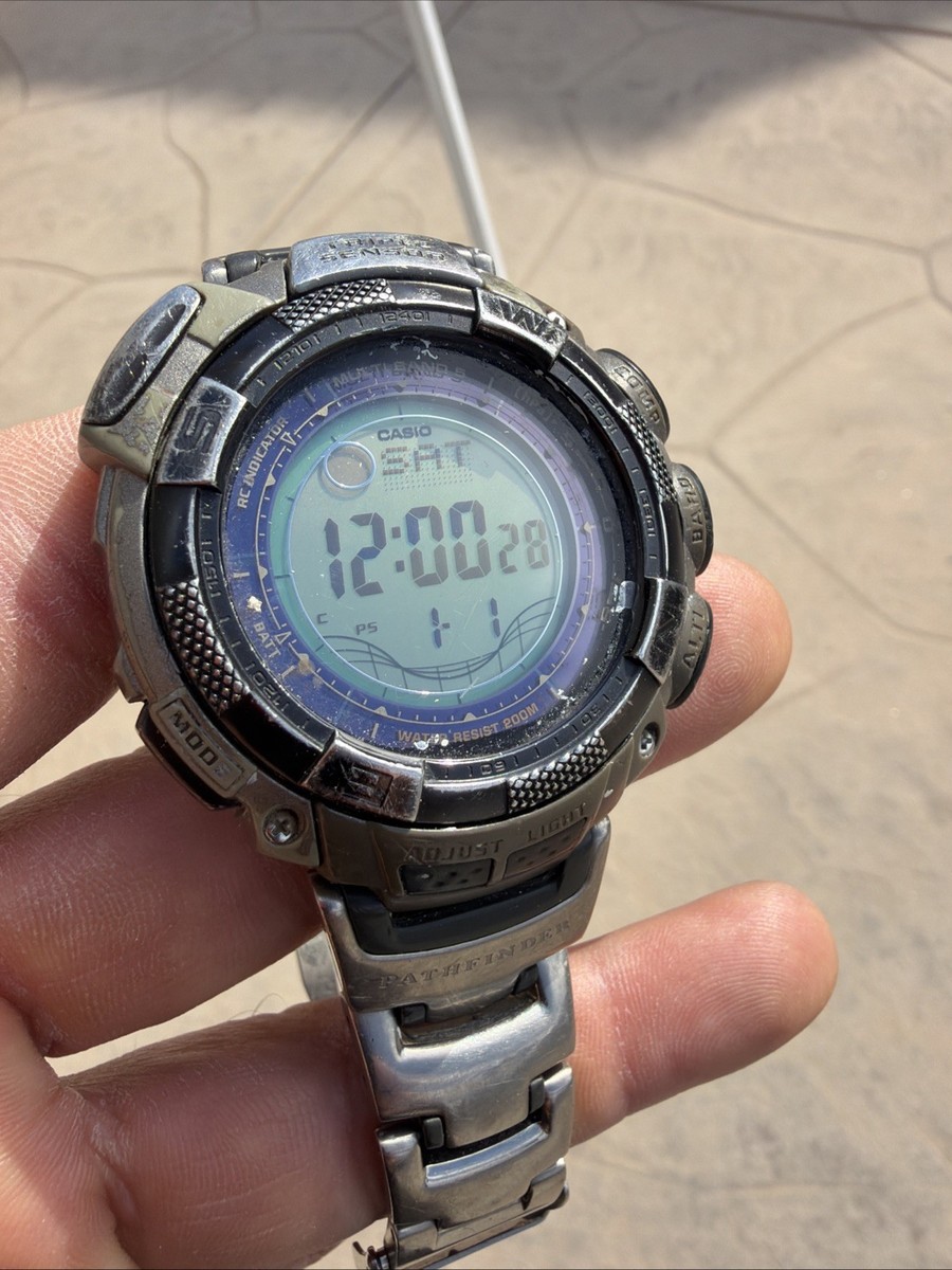 Casio Pathfinder Tough Solar Wristwatch 3134 PAW-1500 Quartz