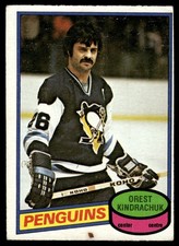 1980-81 O-Pee-Chee Orest Kindrachuk Pittsburgh Penguins #292