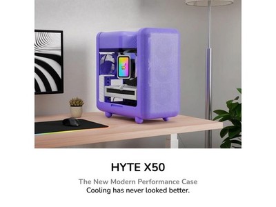HYTE X50 PC Gaming Case CS-HYTE-X50G-TM Modern Performance ATX Mid-Tower PC