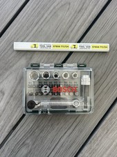 Bosch 2607017160 27 pcs Screwdriving Set with Mini Ratchet Free Builders Pencil