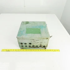 Hoffman A-1212CH 12" x 12" x 6" Electrical Enclosure W/Backplate Hinged Door