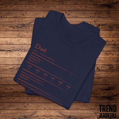 Gildan Tee Dungeons And Dragons Dad Funny DND Gaming Father Gift Idea
