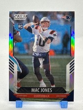 Mac Jones 2021 Panini Chronicles Score Update Rookies Silver #405 (RC) Patriots