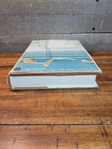 TRANSFER AND STORAGE OF ENERGY BY MOLECULES. VOLUME 2 By George Murray Burnett - Foto 6 di 10