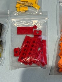 Lego Creator 3 in 1 Orange Helicopter set 7345 - 100% Complete - No inst/box