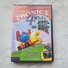 Deluxe Phonics 4 Kids BRAND NEW PC Computer Learning Game 2011, 1000 Clip Art