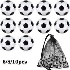 6/8/10pcs Tabletop Soccer Replacement Ball 32mm Soccer Player Gift Game Accessor