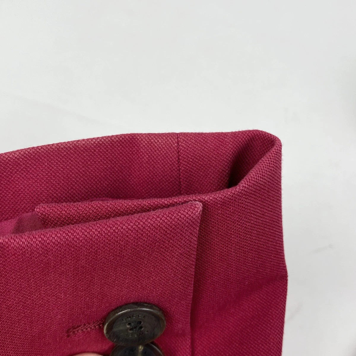 GUCCI Giacca Doppiopetto Logo Bottone Lunghezza Corta Giacca Sartoriale Cotone...