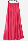 Runaway The Label Pink Ayla Tiered Solid Maxi Skirt Long Women’s Size S — photo 1