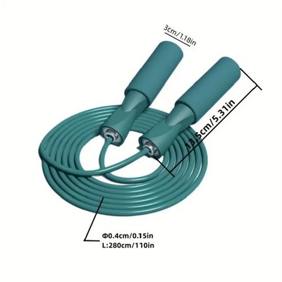 New Long Rope Jumping Rope for Men and Women Weight Reducing Indoor Silent Stude