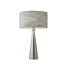 Adesso 1517-22 Linda 21.5 Table Lamp Steel Smart Outlet Compatible