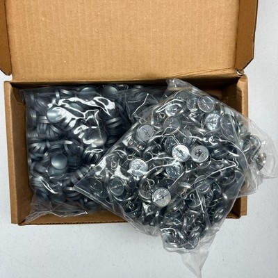 Upholstery Tufting Buttons Professional Grade Soft Shell Wire Eye Nylon Ring