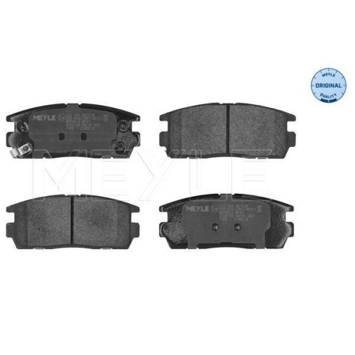 Plaquettes de frein Meyle 0252449815W pour Opel et Vauxhall