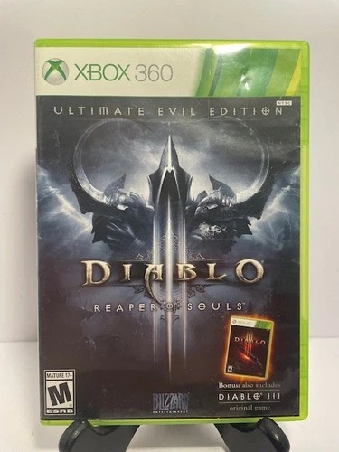 Diablo Reaper of Souls Ultimate Evil Ed (Microsoft Xbox 360) w/Manual Tested