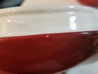 Red Ceramic Apple Cookie Jar With Rhinestone On  Leaves By David's Cookies  — photo 7
