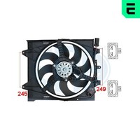 ERA LüFter, MotorküHlung 352068 FüR Abarth Passend FüR Fiat Ford