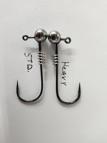 Tungsten damiki /swimbait jig HEADS EXTRA HEAVY PRICED PER 5 or 10 SHIPPED FREE - Picture 4 of 4