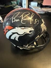 Bill Romanowski Denver Broncos Autographed Mini Helmet JSA COA