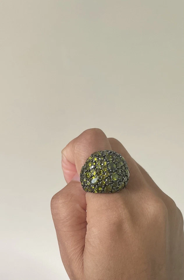 Banana Republic Pave Bombe Statement Ring - Image 3 of 4