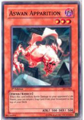 Aswan Apparition - AST-064 - Common - Unlimited Edition - Damaged