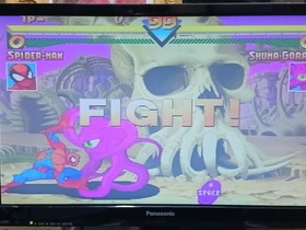 Funzionamento Confermato Sega Saturn Marvel Super Heroes Con Scatola Manuale Istruzioni