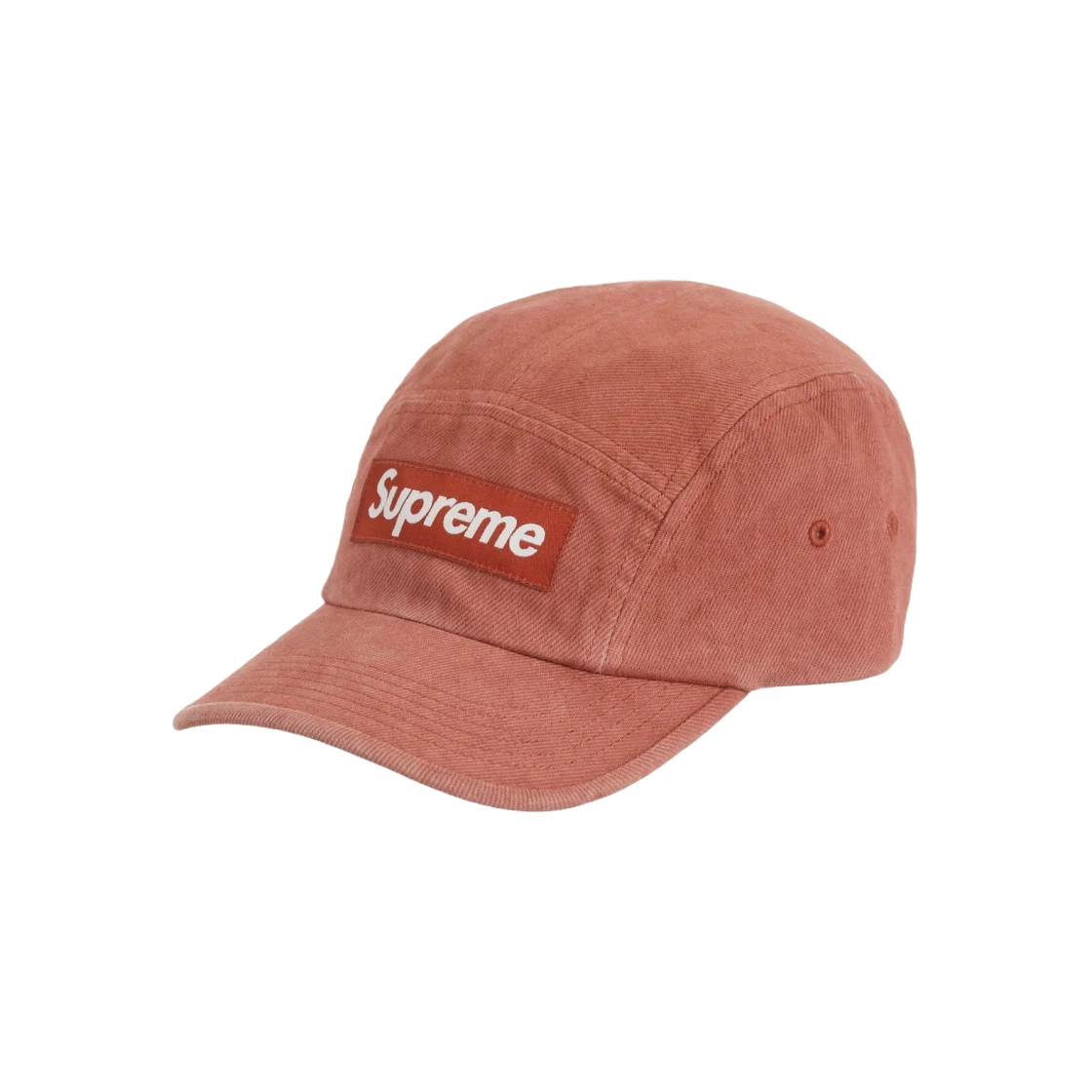 Casquette de camp en denim suprême rouille   23SS