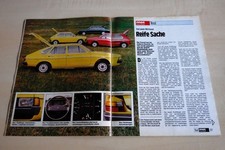 MOT 25/1977 VW Passat LS mit 75PS im TEST auf 4 Seiten