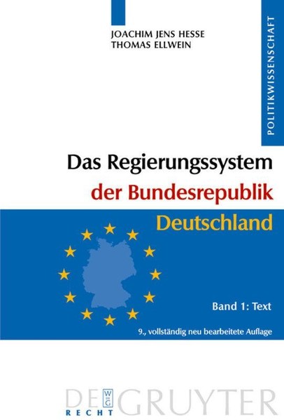 Das Regierungssystem Der Bundesrepublik Deutschland Joachim Jens Hesse-image