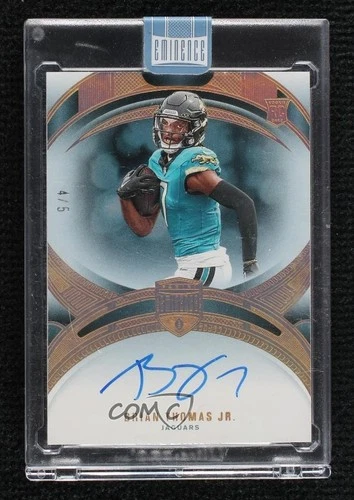 2024 Panini Eminence Football Gold Brian Thomas Jr. #21