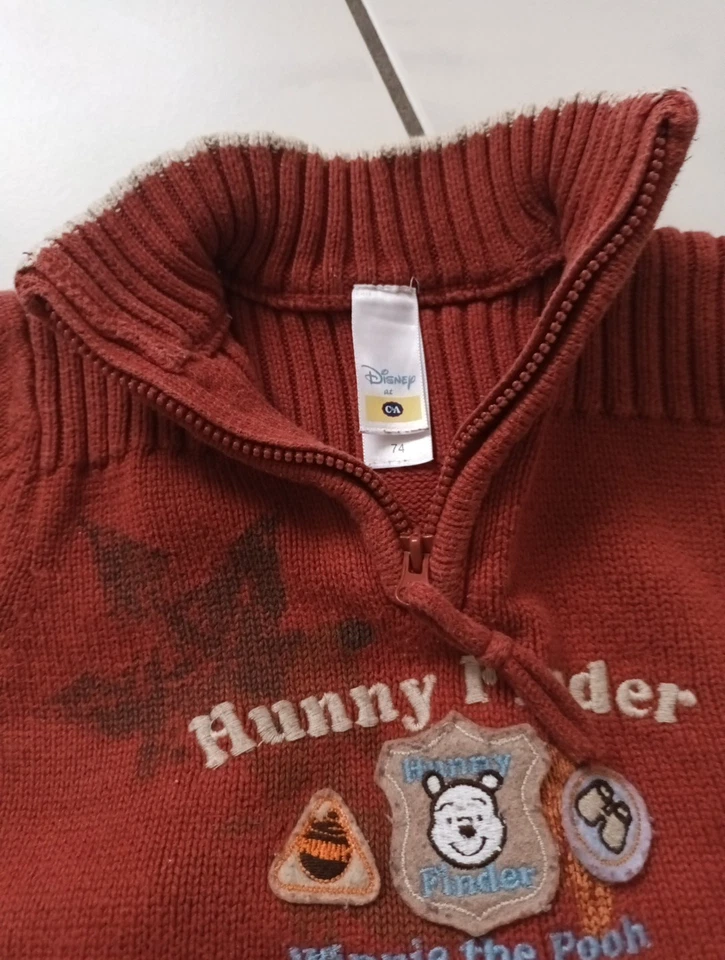 Sehr schönes Set für Jungen Gr.74 von C&A, Strickpulli ,Thermohose - Bild 3 von 4