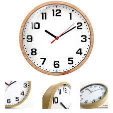 Modern 9-Inch Silent Wall Clock
