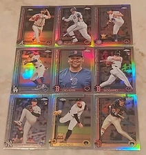 2025 Topps Chrome Refractors #1-300 - Complete Your Set! You Pick 