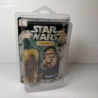 Vintage 1977 Kenner Star Wars Chewbacca Figure Unpunched 12 Back B Chewie
