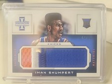 2012-13 Panini Innovation Iman Shumpert Rookie Jumbo Patch