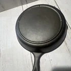 Vintage Lodge Three Notch No. 7 Cast Iron Skillet Heat Ring Restored & Seasoned