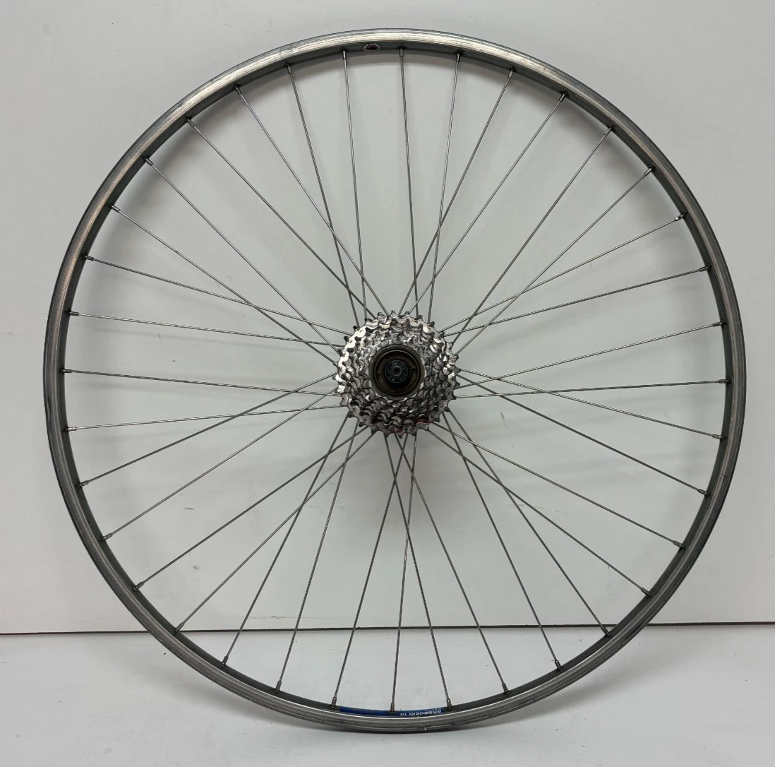 AMBROSIO Balance Tiagra 700C ホイールセット Ambrosio Balance 32-Spoke Silver Aluminum 700C Front Wheel