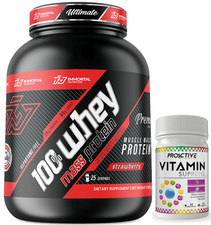 Immortal 100% Whey Mass Protein Gainer Pulver 3000g