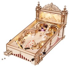 Robotime EG01 Circus Pinball Machine 3D Wooden Puzzle