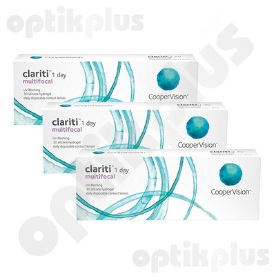 Cooper Vision - Clariti 1 Day Multifocal - 90er-Pack (3x30)  [9126]