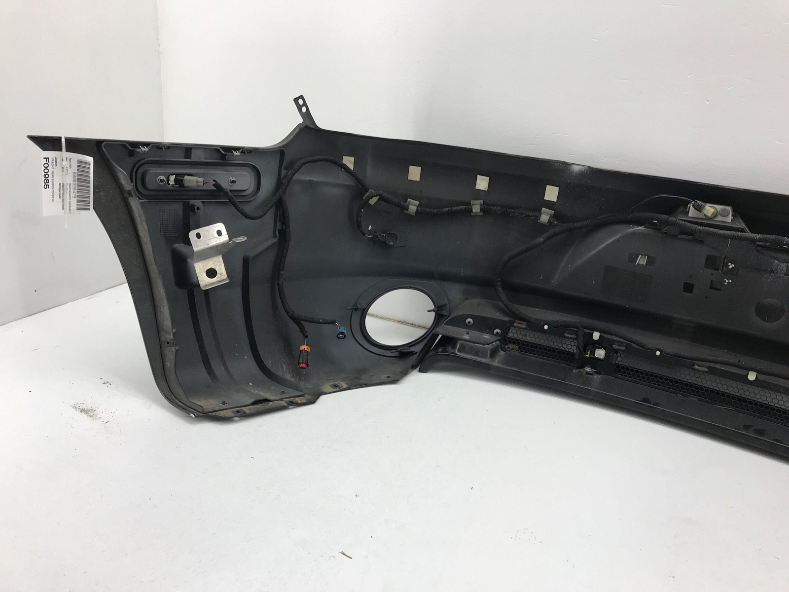 2011 ASTON MARTIN RAPIDE REAR BUMPER COVER W/ PARK ASSIST GRAY OEM